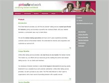 Tablet Screenshot of pinksofanetwork.com